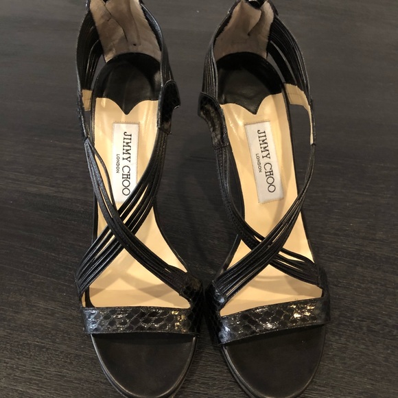 Jimmy Choo Shoes - Jimmy Choo Snakeskin Stilettos